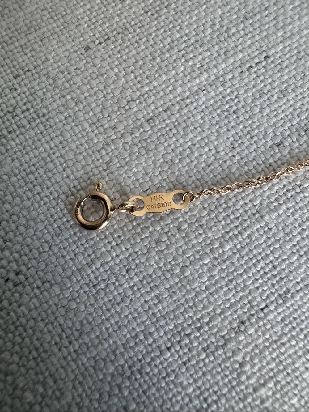 Catbird sweet nothing chain bracelet 7in - Picture 3 of 4